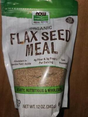 NOW Organic Flax Seed Meal