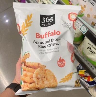 365 by Whole Foods Market Buffalo Flavored Sprouted Brown Rice Crisps