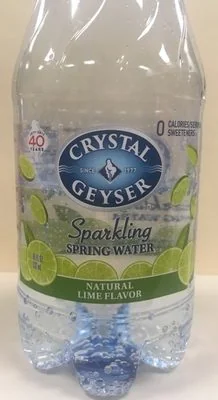 Crystal Geyser Lime Sparkling Spring Water