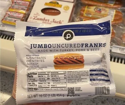 Publix Jumbo Uncured Franks