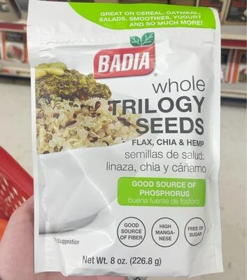 Badia Trilogy Whole Seeds Flax, Chia & Hemp