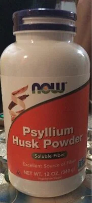 NOW Psyllium Husk Soluble Fiber Powder