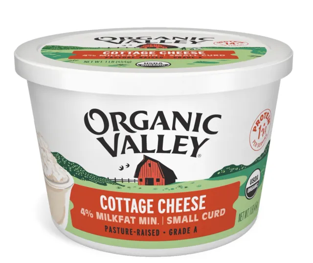 Organic Valley 4% Small Curd Cottage Cheese