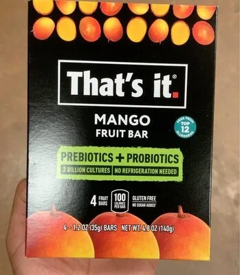 That's It. Mango Fruit Bar