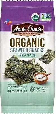 Annie Chun's Organic Seaweed Snacks Sea Salt