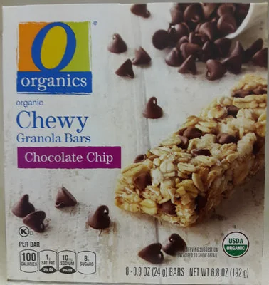 O Organics Chocolate Chip Organic Chewy Granola Bars