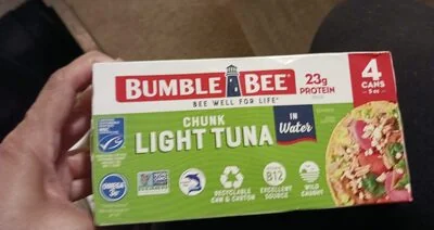 Bumble Bee Chunk Light Tuna in Water