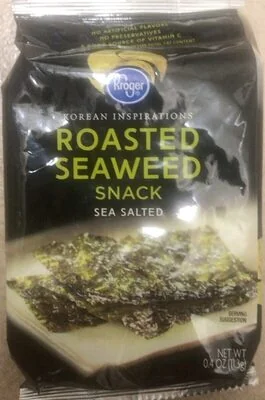 Kroger Sea Salted Roasted Seaweed Snack