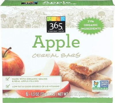 365 by Whole Foods Market Apple Cereal Bars