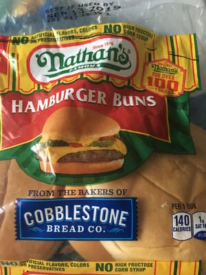 Nathan's Hamburger Buns