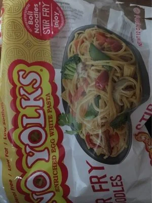 No Yolks Enriched Egg White Pasta, Stir Fry Noodles