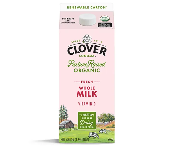 Clover Sonoma Organic Whole Milk