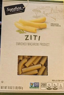 Signature Select Enriched Macaroni Product, Ziti