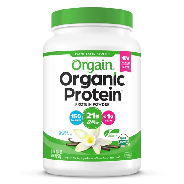 Orgain Plant Based Protein Powder, Vanilla