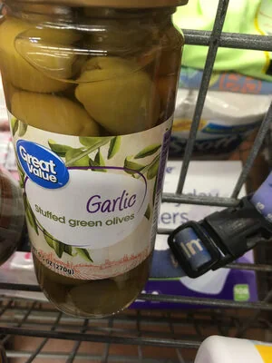 Great Value Garlic Stuffed Green Olives