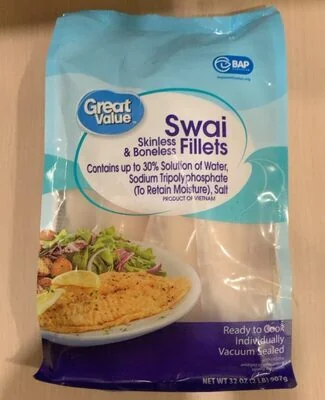Great Value Swai Skinless Fillets