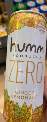 Humm Ginger Lemonade Zero Kombucha