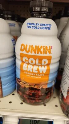 Dunkin Cold Brew Coffee Concentrate