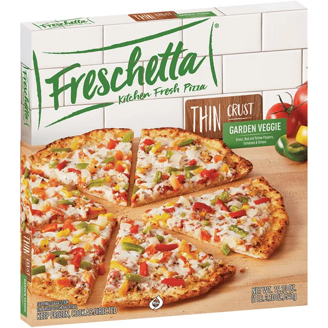 Freschetta Thin Crust Garden Veggie Pizza