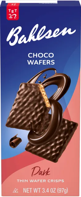 Bahlsen Choco Dark Chocolate Crisp Wafers