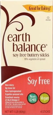 Earth Balance Soy Free Buttery Sticks