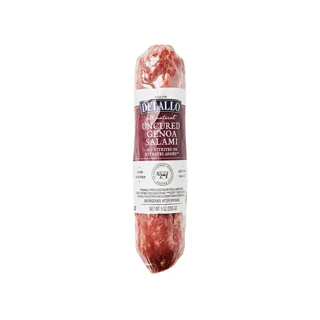 Delallo Uncured Genoa Salami