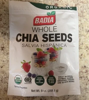 Badia Organic Whole Chia Seeds