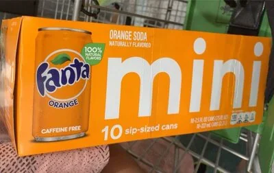 Fanta Mini Orange Soda