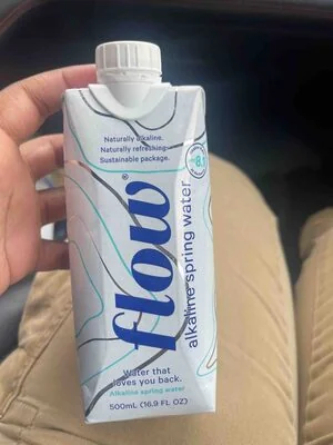 Flow 100% Naturally Alkaline Spring Water