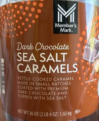 Member's Mark Dark Chocolate Soft Sea Salt Caramels