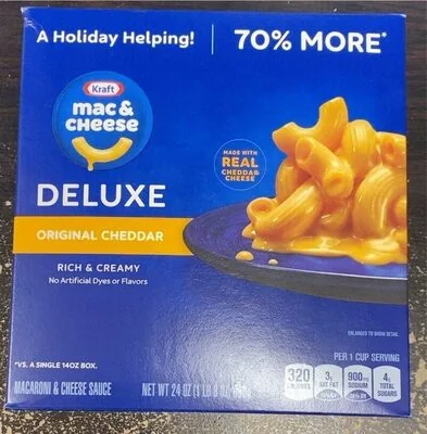Kraft Deluxe Original Cheddar Macaroni & Cheese Sauce