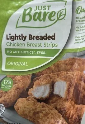 Just Bare Lightly Breaded Chicken Breast Strips
