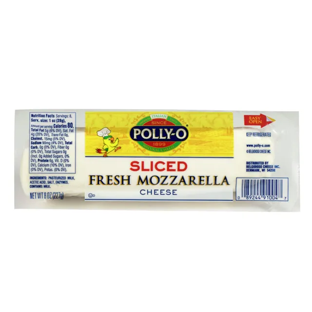 Polly-O Sliced Fresh Mozzarella Cheese