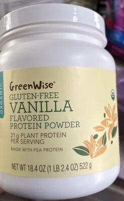 GreenWise Vanilla Flavored Protein Powder