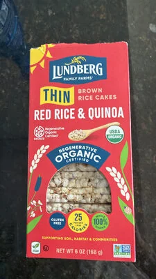 Lundberg Rice Cakes, Red Rice & Quinoa