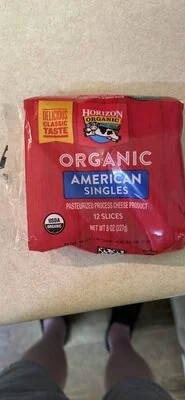Horizon Organic American Singles Pasteurized Process Cheese Product