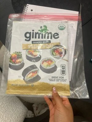 Gimme Sushi Nori Seaweed Wraps