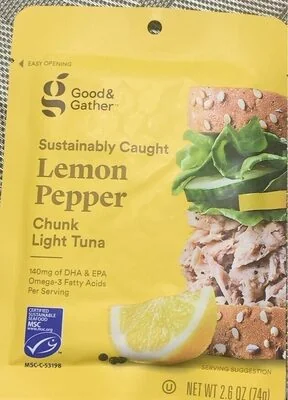 Good & Gather Lemon Pepper Chunk Light Tuna