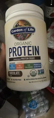 Garden of Life Organic Protein Shake, Chocolate
