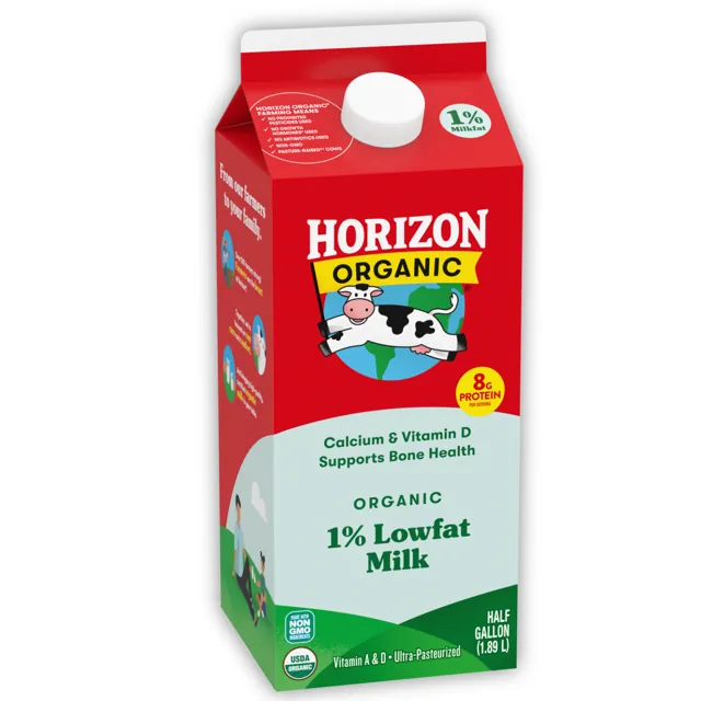 Horizon Organic 1% Organic Lowfat Milk