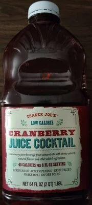 Trader Joe's Juice Cocktail, Cranberry