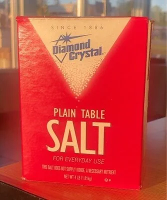Diamond Crystal Plain Table Salt