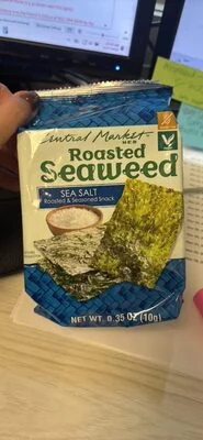 Central Market Sea Salt Roasted Seaweed & Seasoned Snack