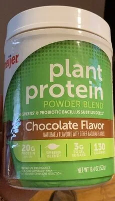 Meijer Chocolate Flavor Plant Protein Powder Blend