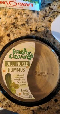 Fresh Cravings Dill Pickle Hummus