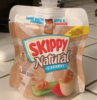 Skippy Natural Creamy Peanut Butter Spread