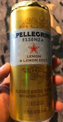 S.pellegrino Lemon & Lemon Zest Flavored Mineral Water