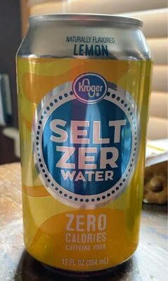Kroger Lemon Flavored Seltzer Water
