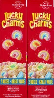 General Mills Lucky Charms, Frosted Toasted Oat Cereal with Marshmallows