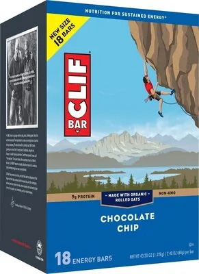 Clif Chocolate Chip Energy Bars